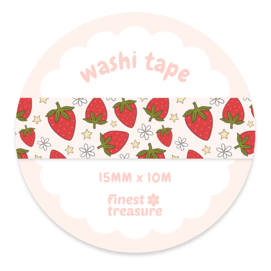 Washi Tape Strawberry