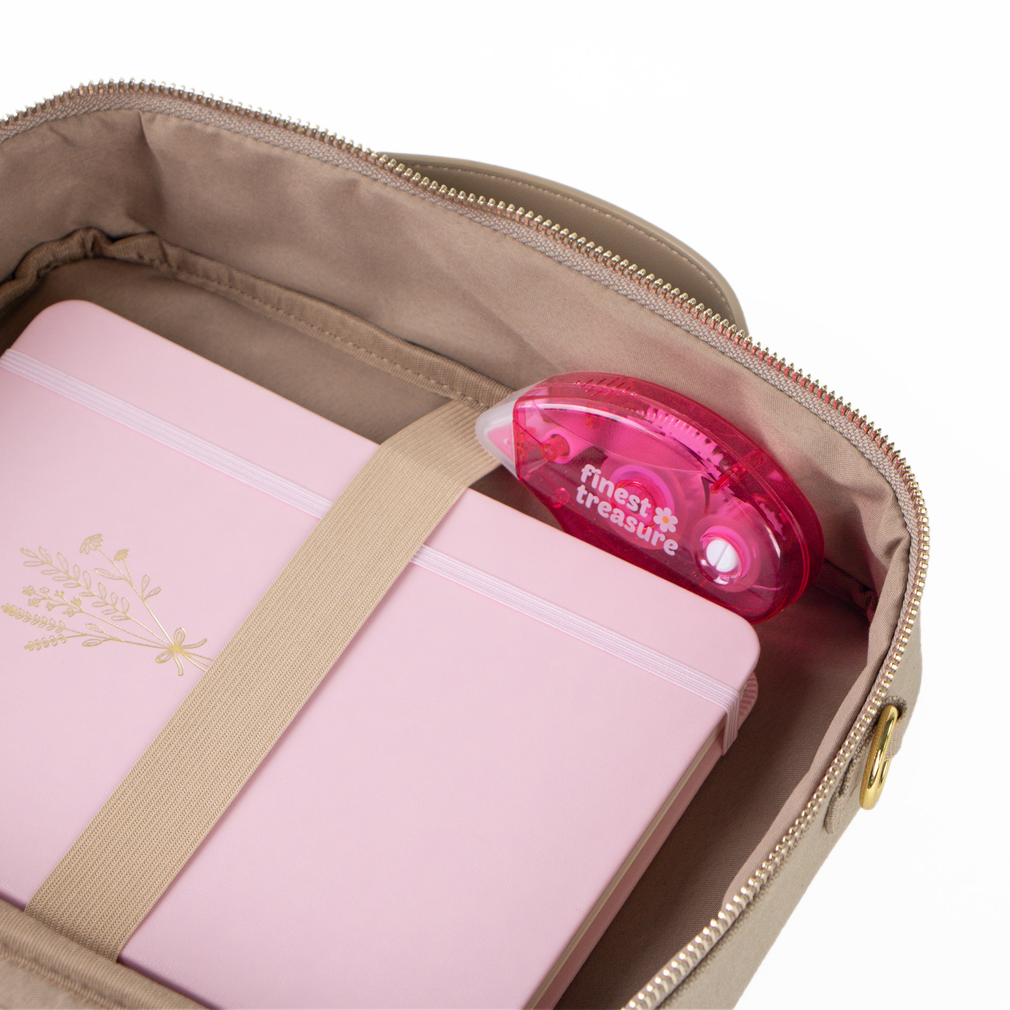 Journal tas Beige