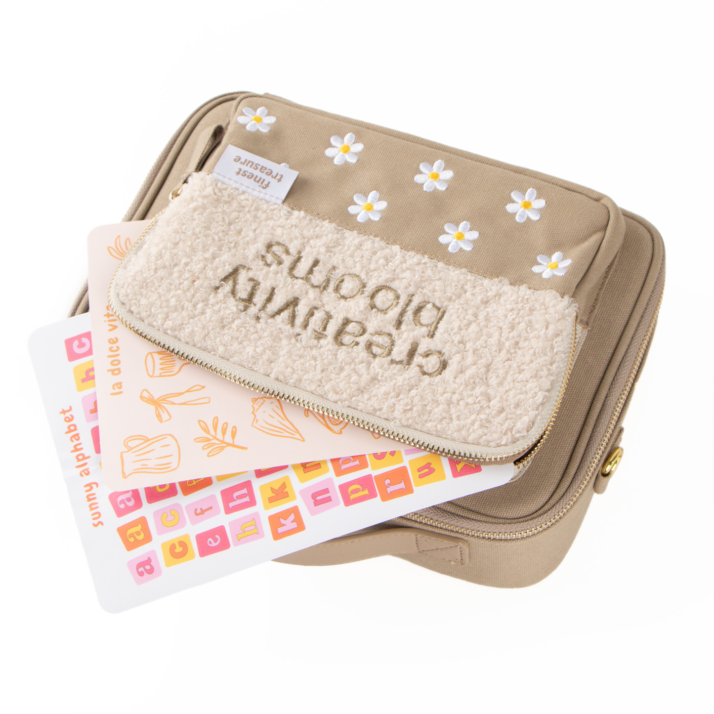 Journal tas Beige
