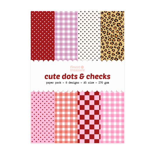 Papier Bundel Cute Dots & Checks