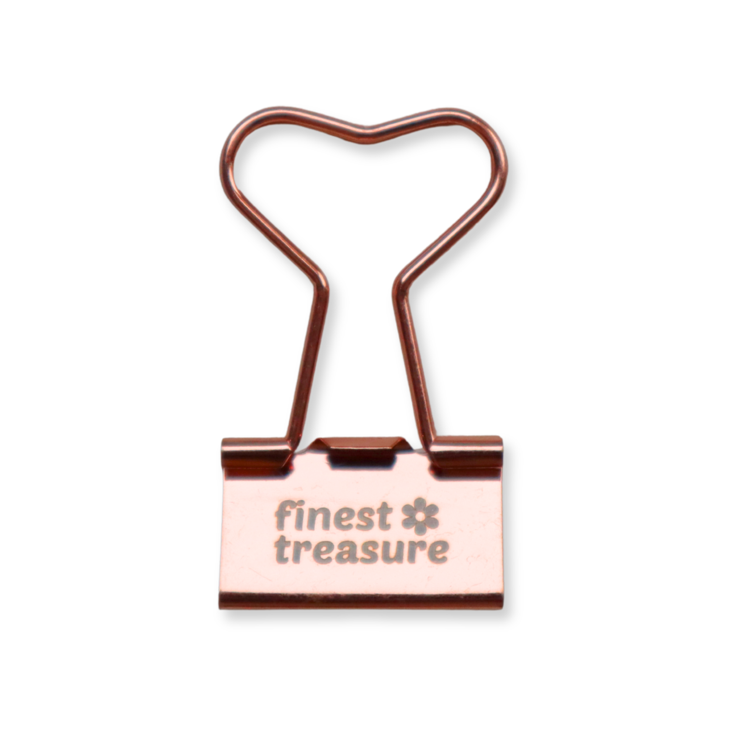 Journal Clip Hart Rosé Goud