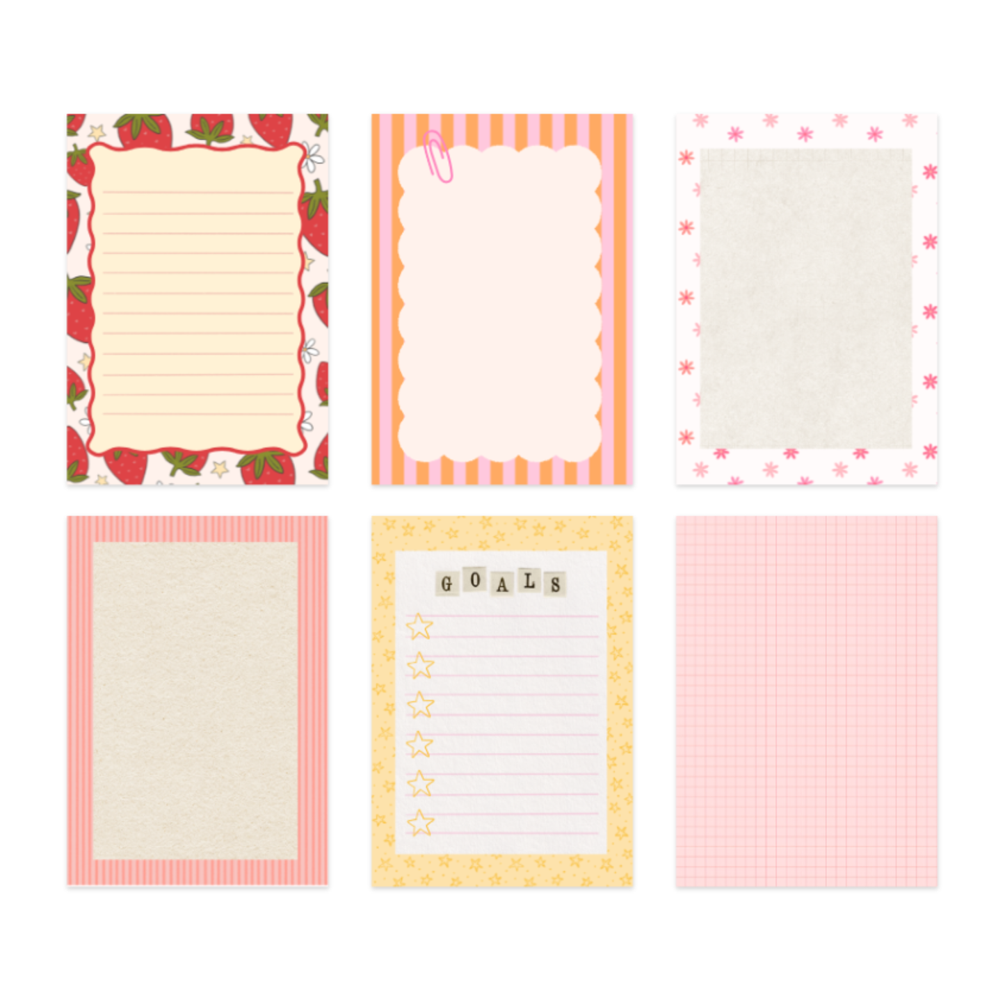 Journal Cards Spring (A7)