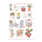 Sticker Sheet Hello Spring