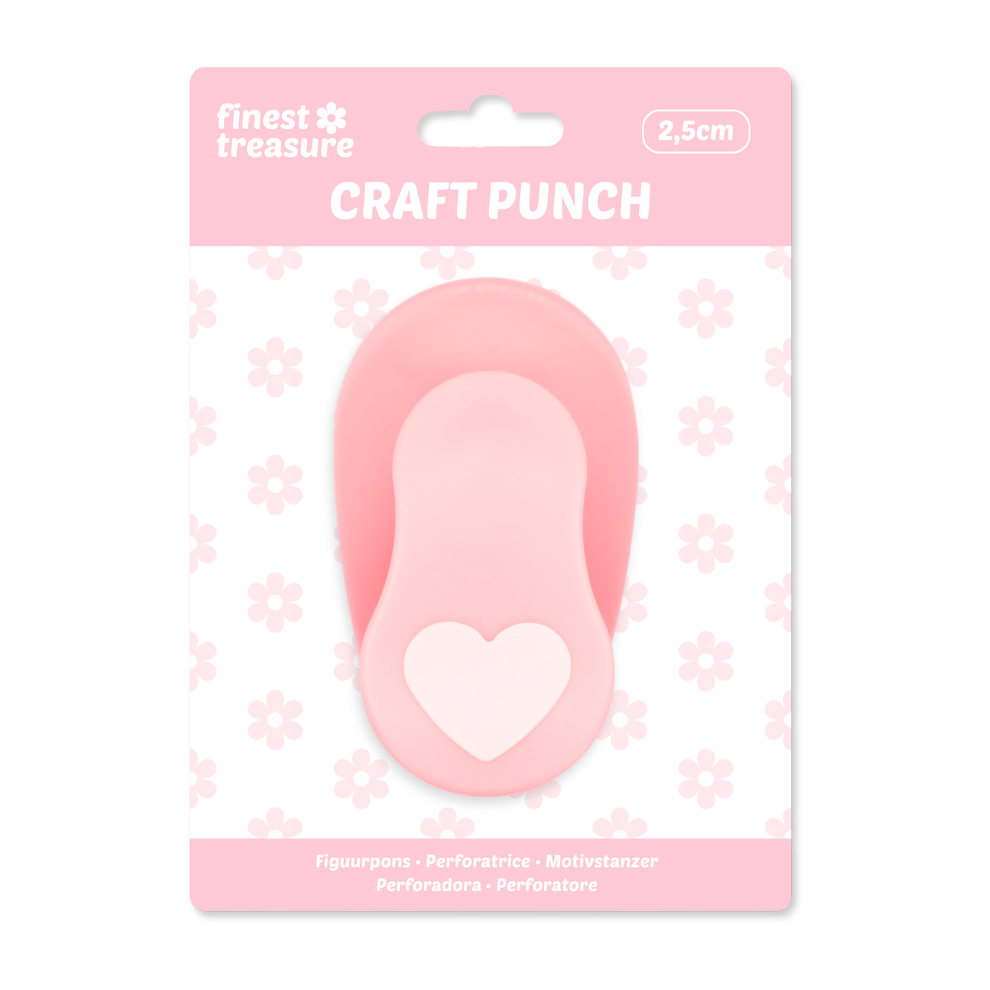 Figuurpons Hart 25mm