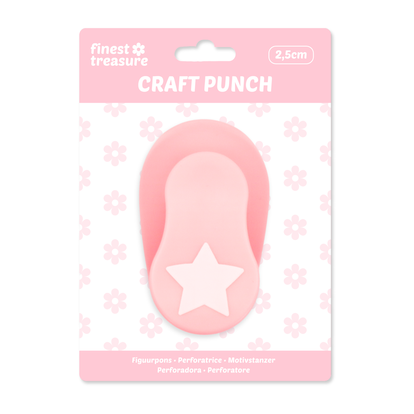 Dziurkacz do papieru Gwiazda 25 mm