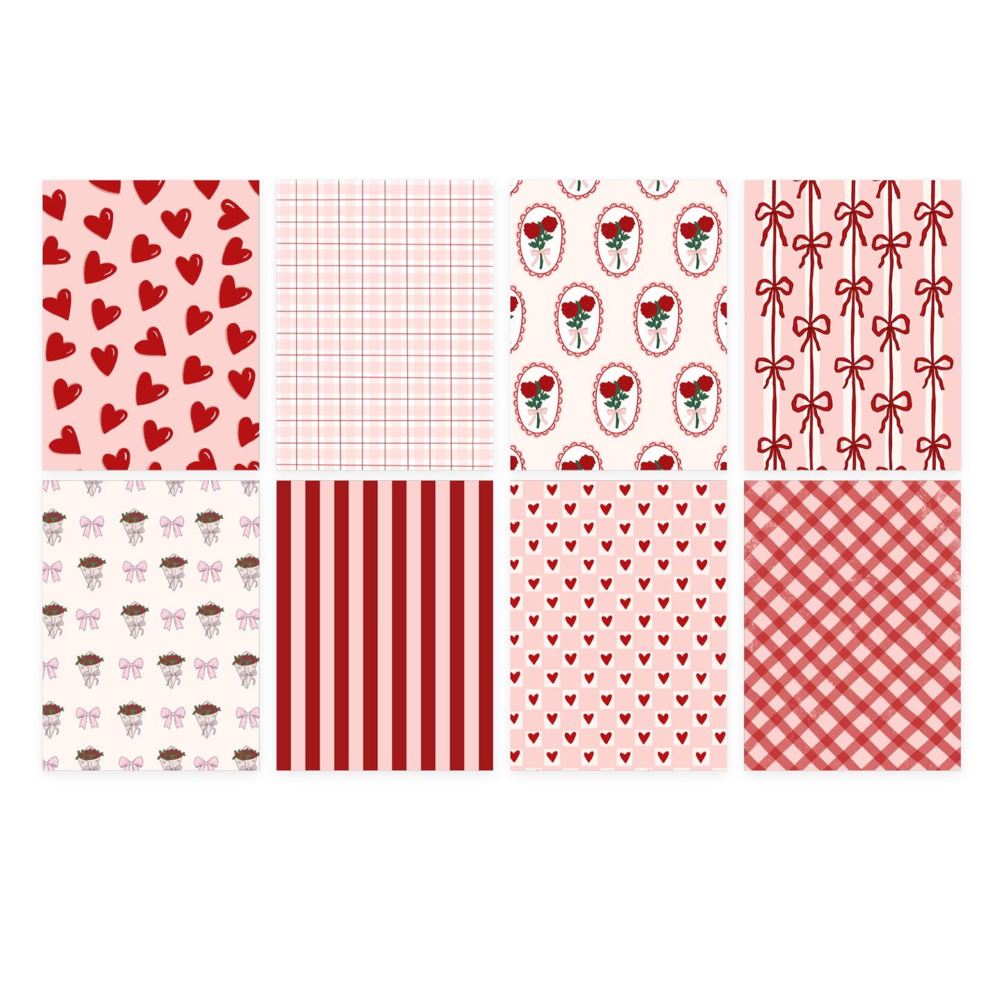 Papier Bundel Blush & Roses