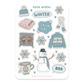 Stickervel Hello Winter