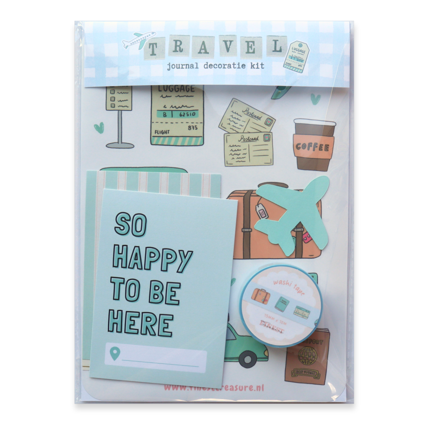 Travel Journal Decoratie Kit