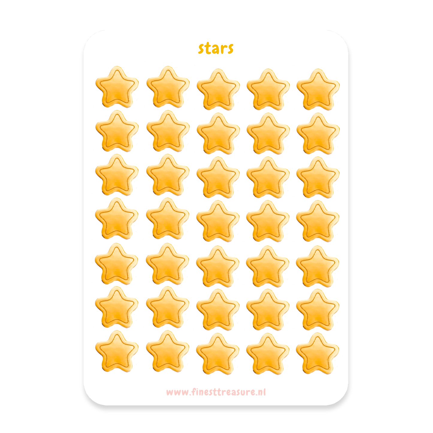 Stickervel Stars