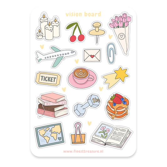 Stickervel Vision Board