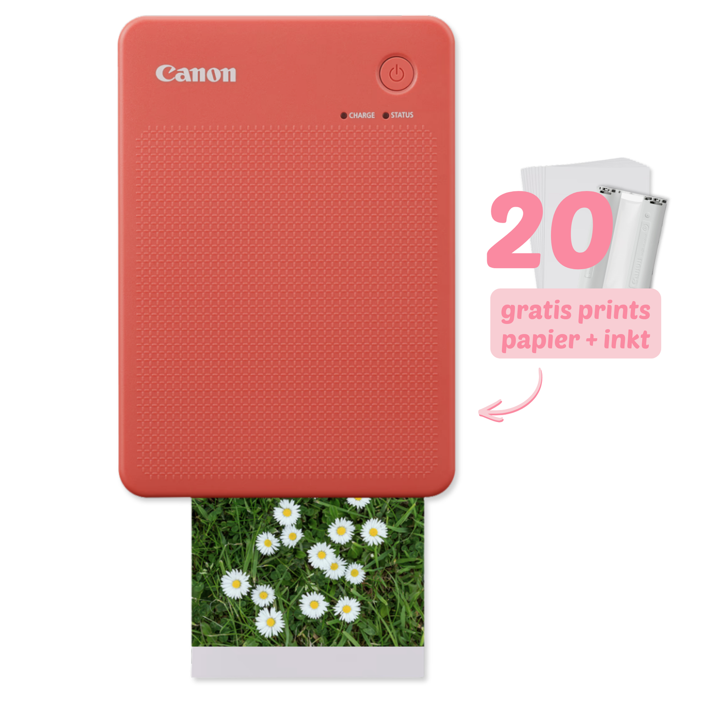 Canon SELPHY QX20 Rood
