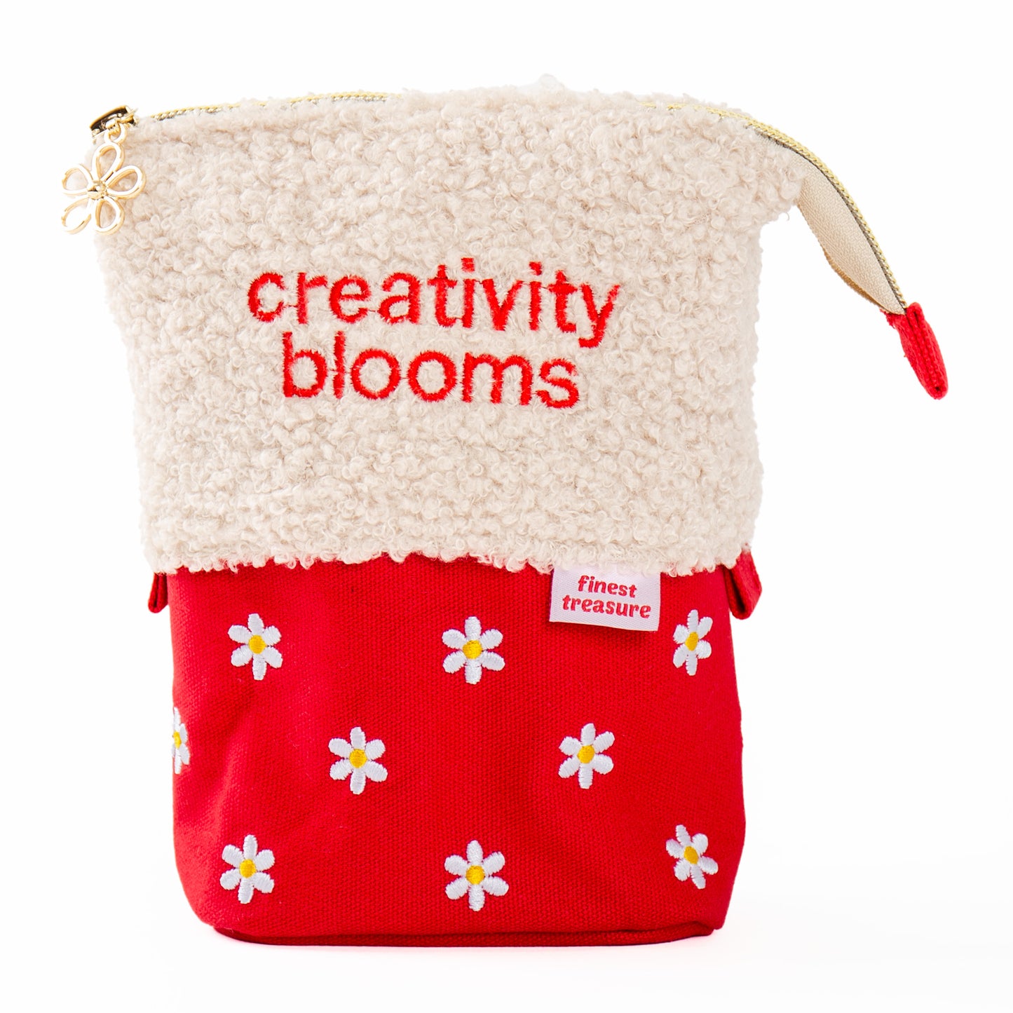 Pop-Up Etui Creativity Blooms Large - Cherry Red