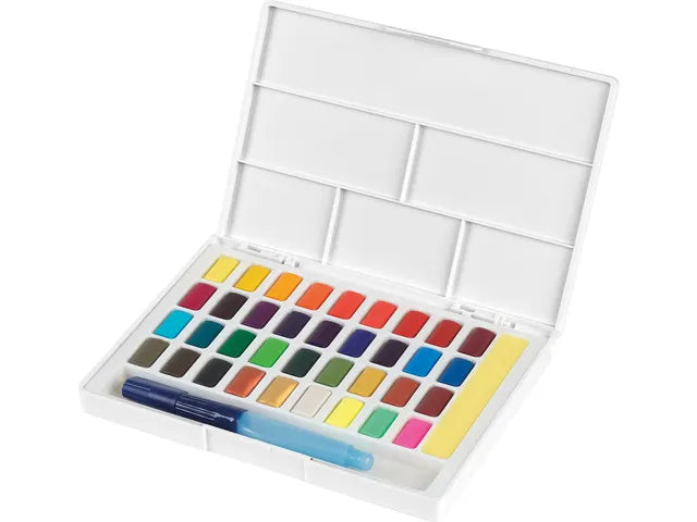 Aquarellfarben Faber-Castell in Box mit 36 Farben
