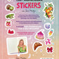 Sticker book  Sticker with Dear Merlin