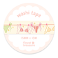 Cinta Washi para amantes del té