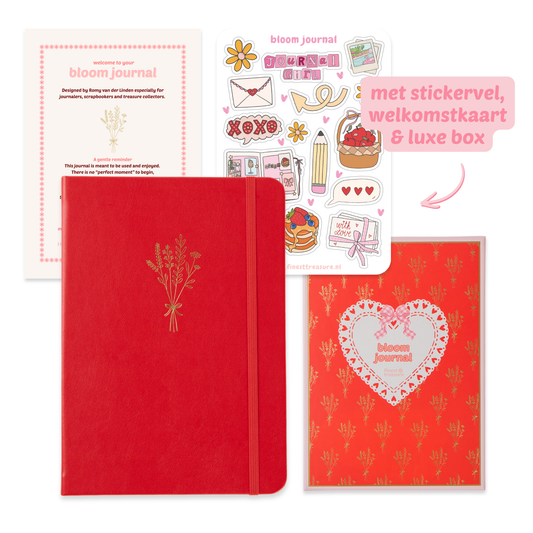 Bloom Journal Rood