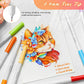 Ohuhu Dual Tip Journal Brush markers – waterbasis – set van 40