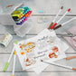 Ohuhu Dual Tip Journal Brush markers – waterbasis – set van 40