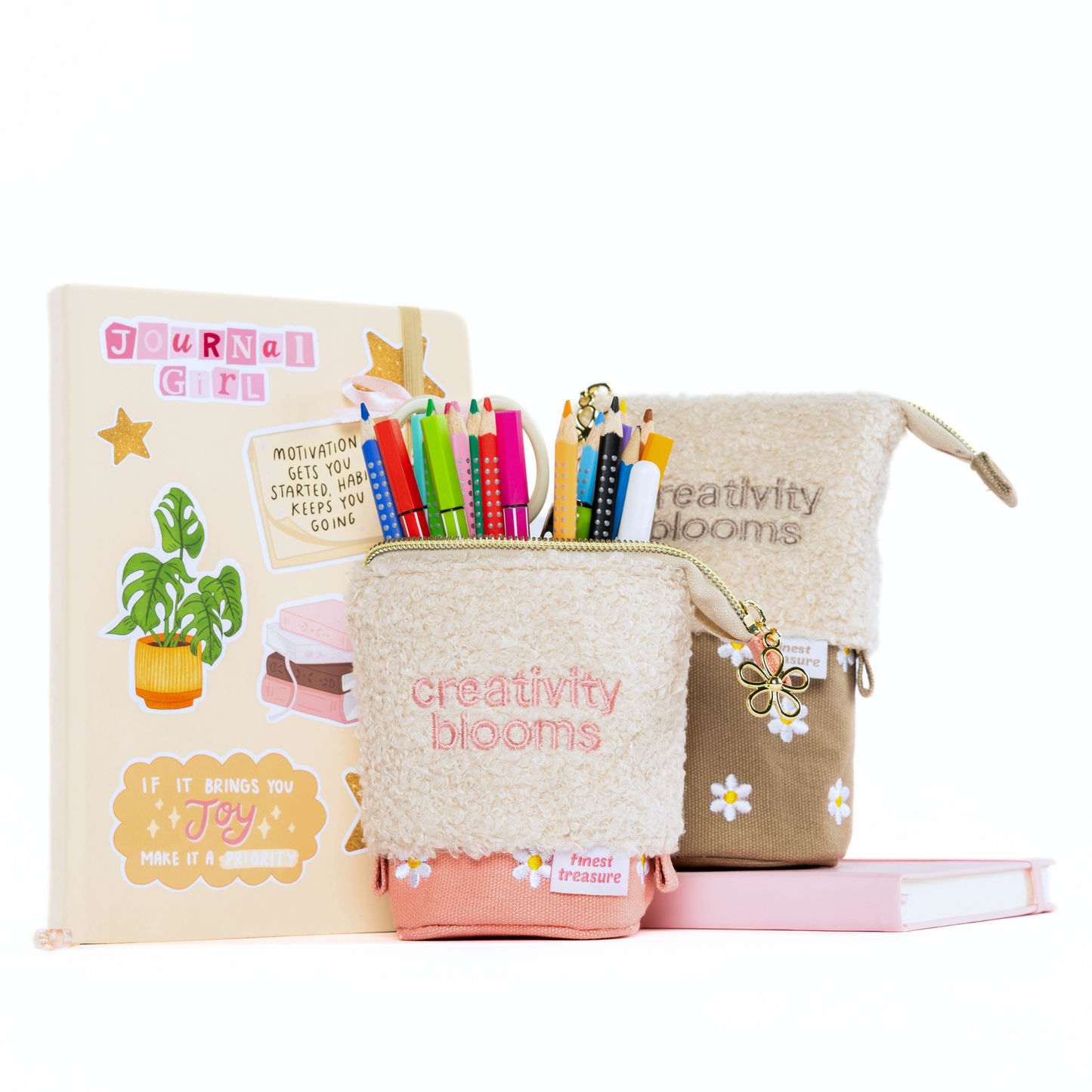 Pop-Up Case Creativity Blooms - Beige