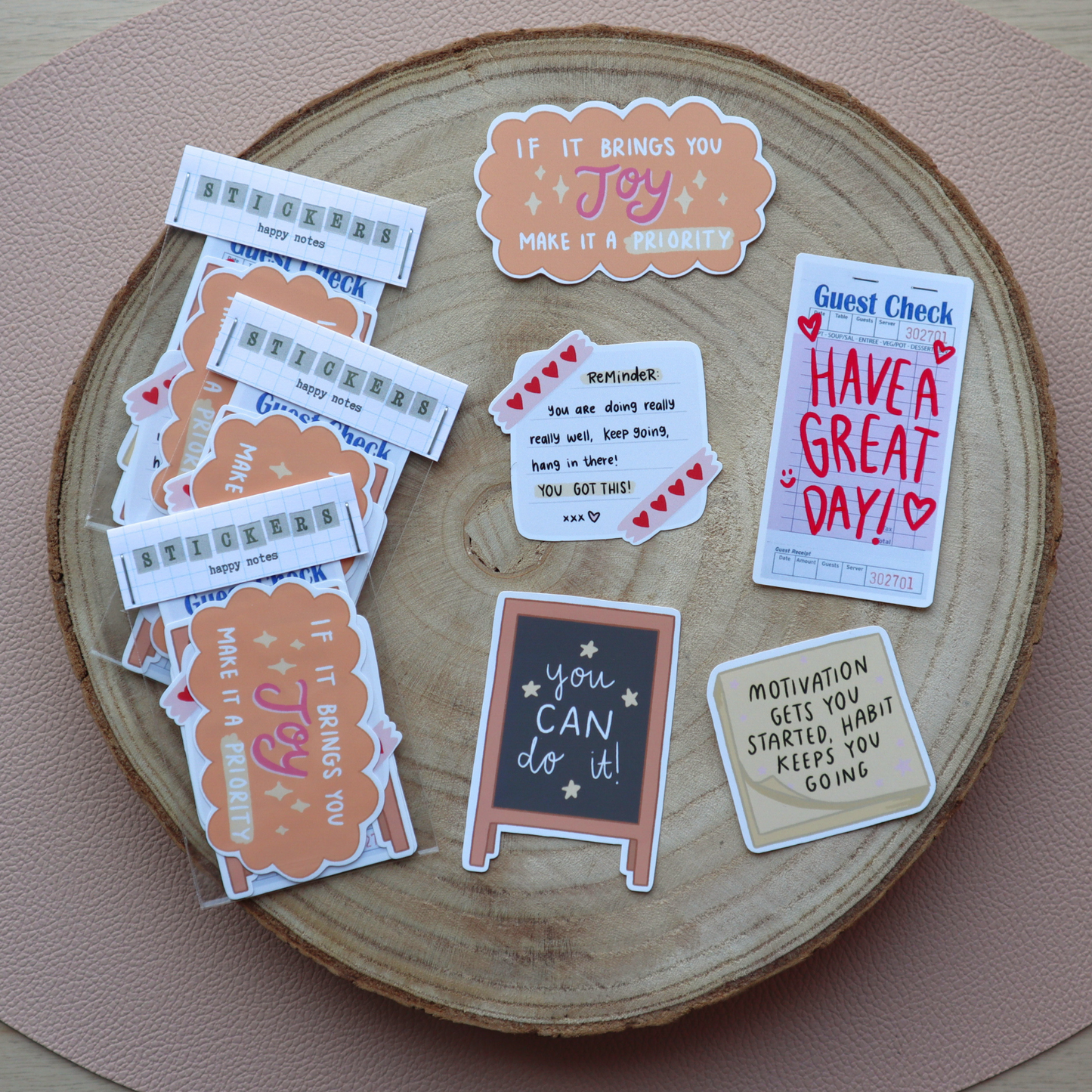 Happy Notes Sticker Bundel