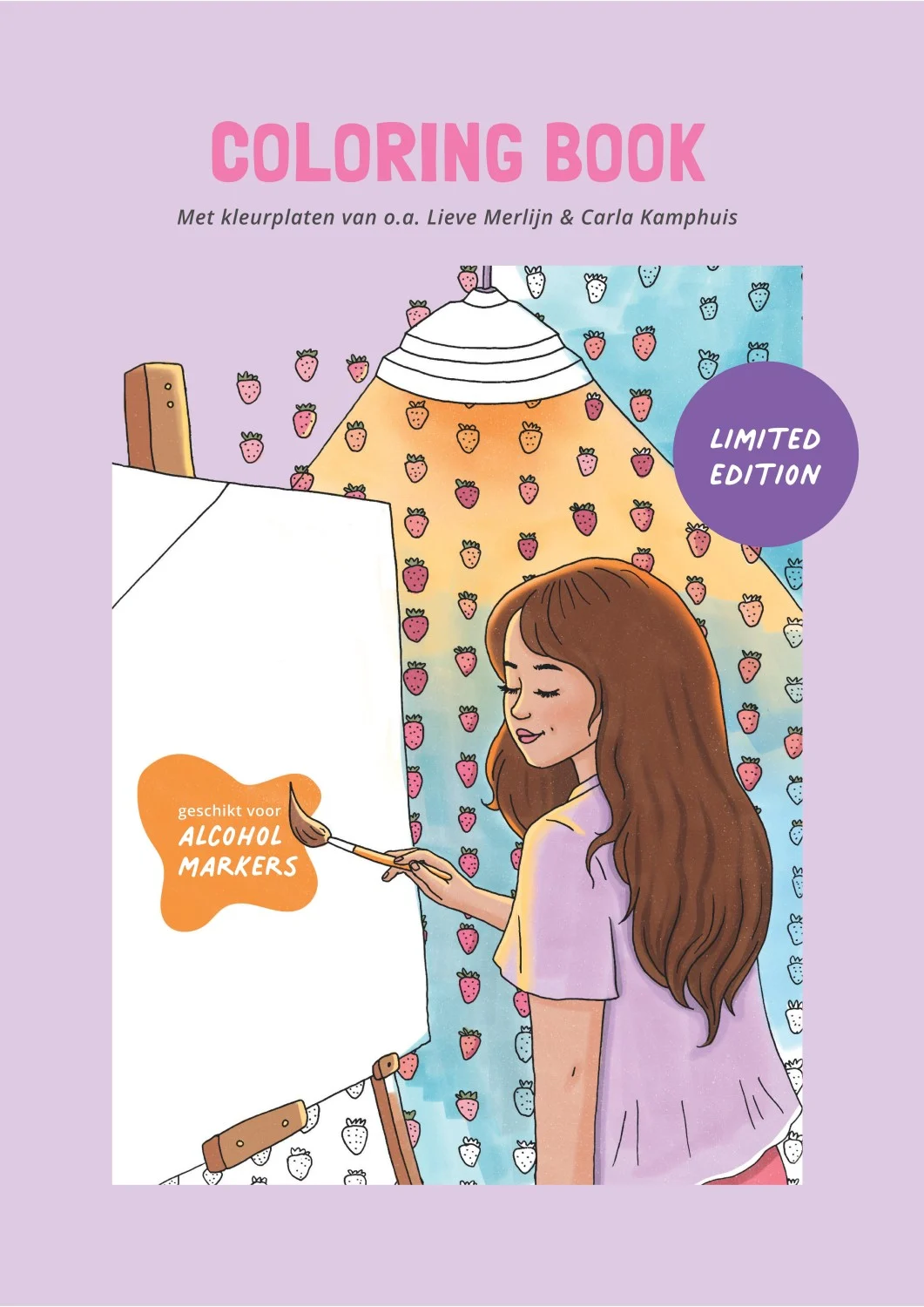 Be Creative Shop Coloring Book Limited Edition – voorkant