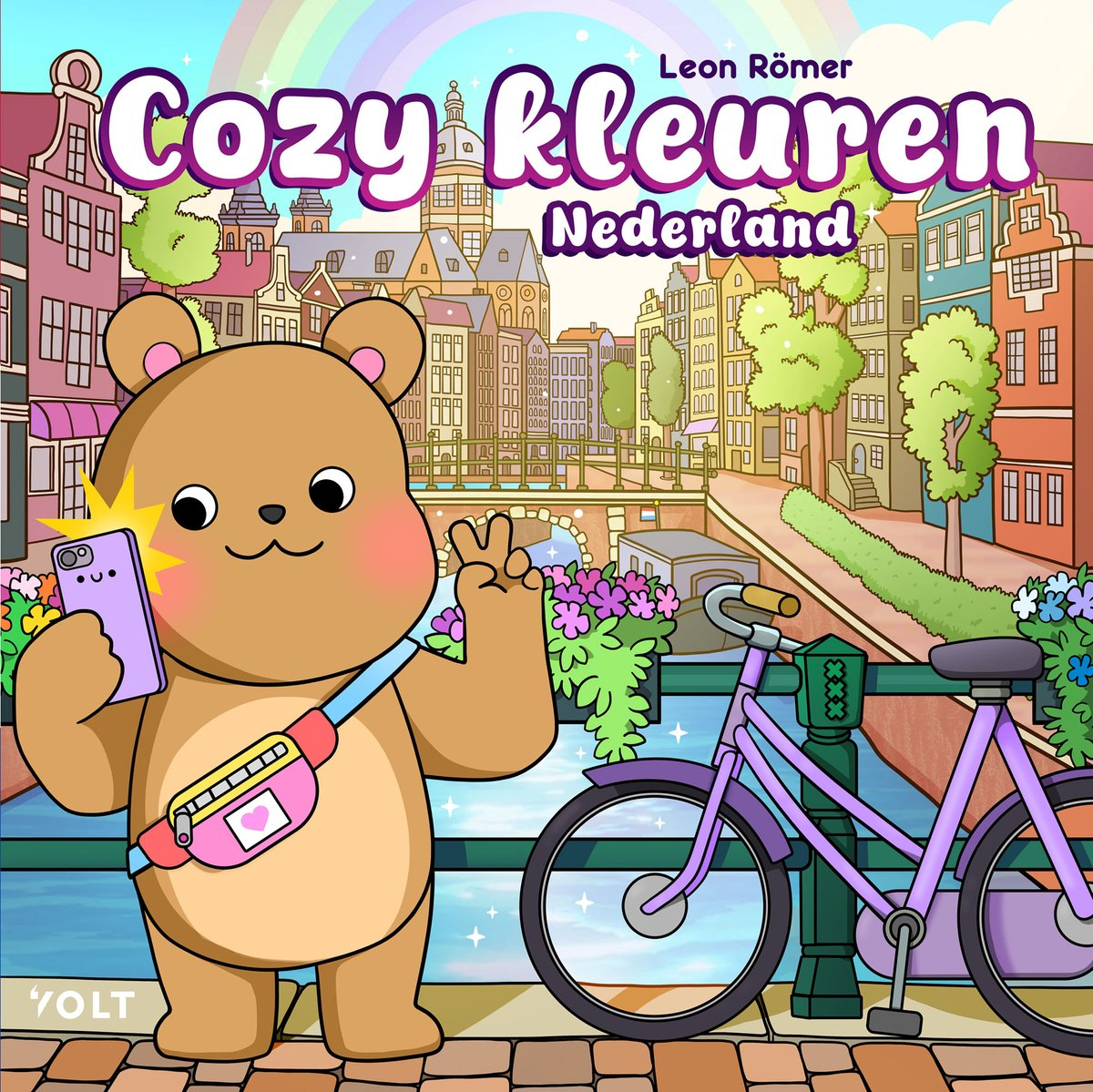 Voorzijde van het boek Cozy kleuren: Nederland
