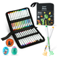Ohuhu Nahuku Acrylic Markers 24 kleuren set in draagtas met doos