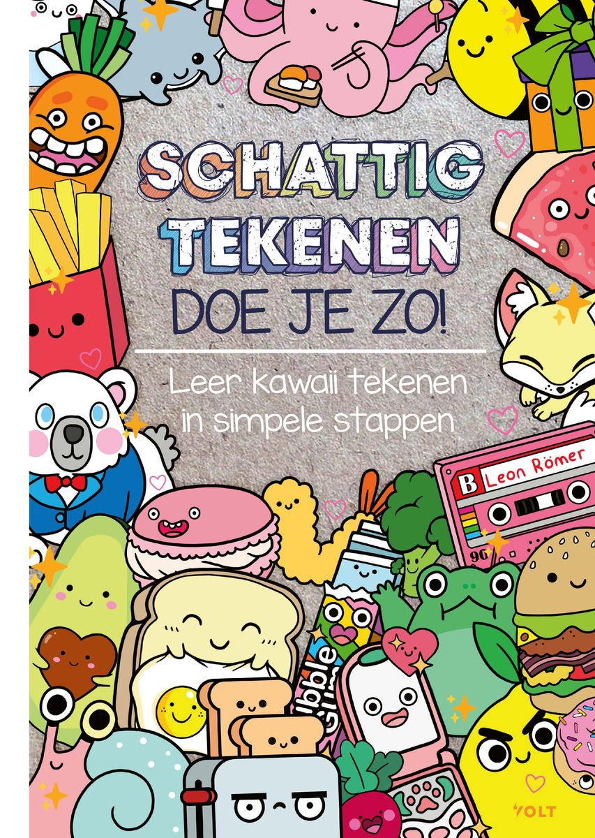 Schattig tekenen doe je zo! - voorkant