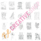 Be Creative Shop Coloring Book – kleurplaten overzicht