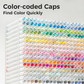 Ohuhu Honolulu B - color-coded caps