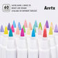 Arrtx Acrylic Marker Set 60 kleuren - Perfect Gift verpakking