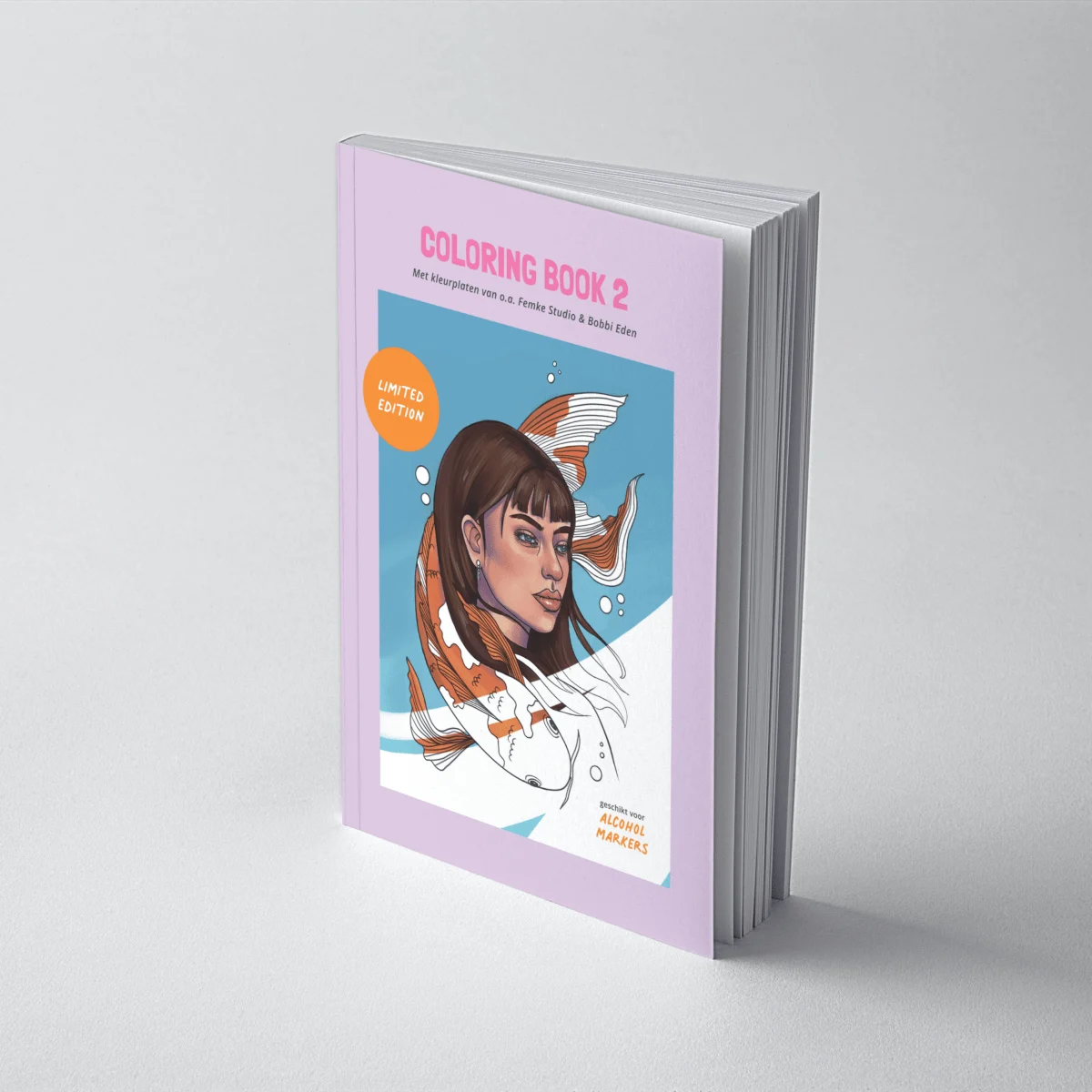 Be Creative Shop Coloring Book 2 – staande weergave