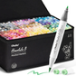 Ohuhu Honolulu B 320 kleuren set in zwarte draagtas