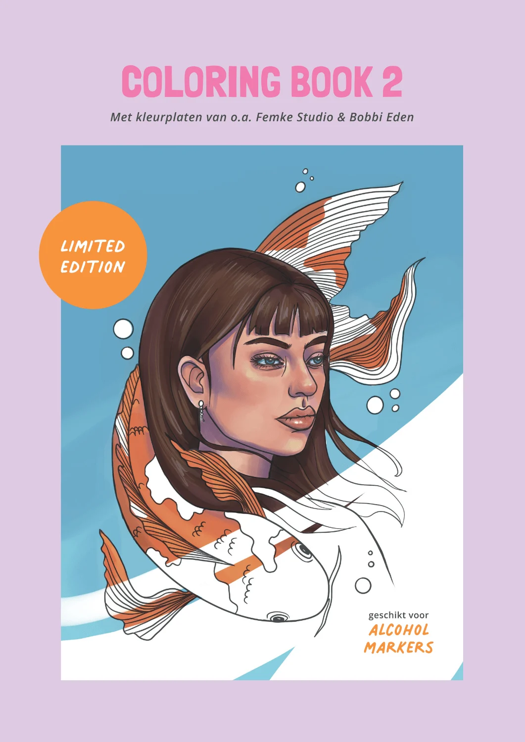 Be Creative Shop Coloring Book 2 Limited Edition – voorkant