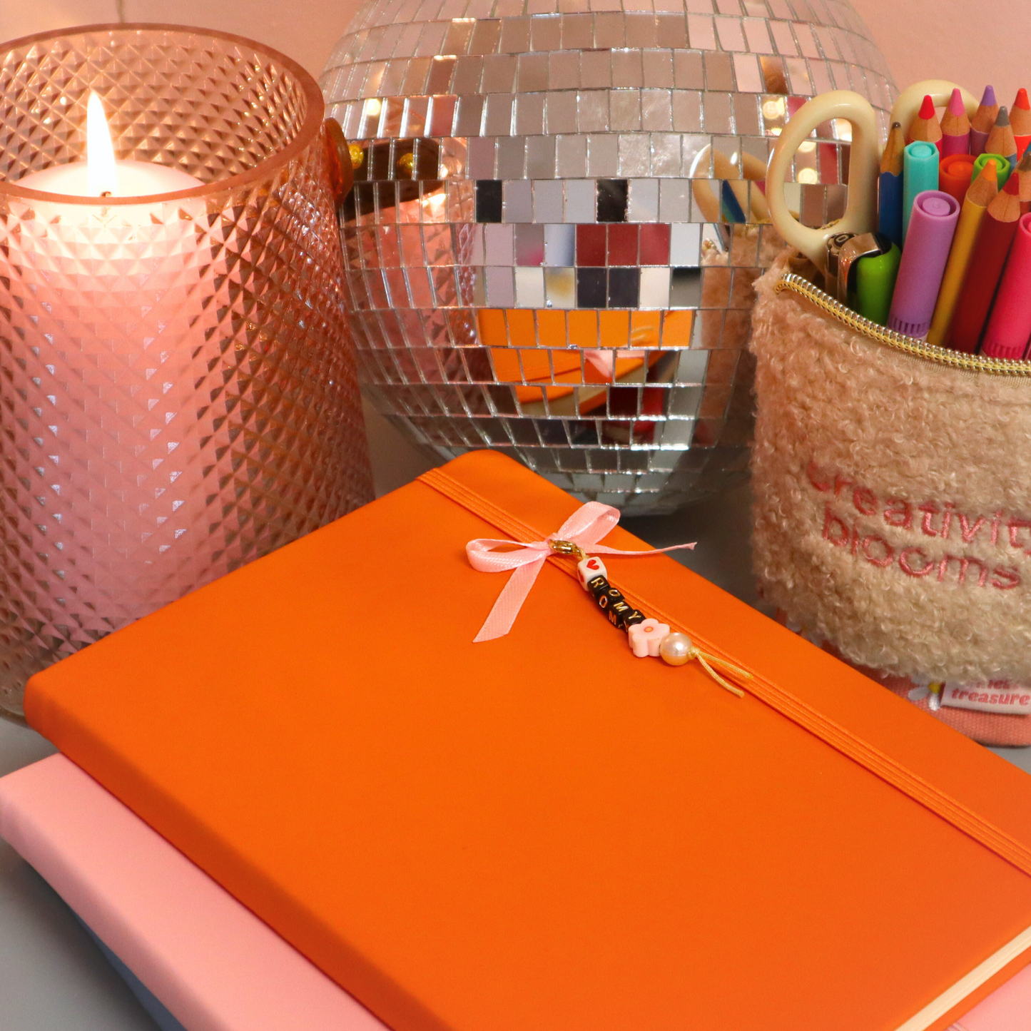 Notitieboek Oranje A5