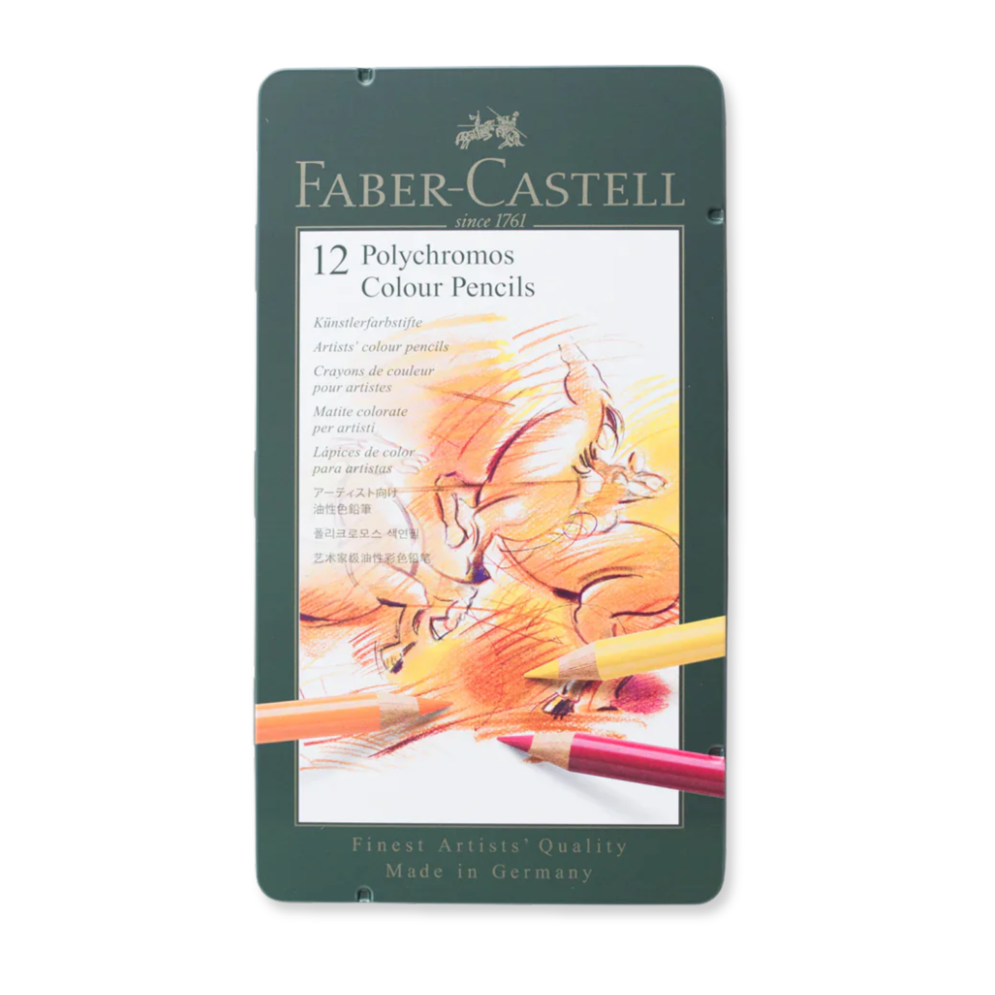 Faber-Castell Kleurpotloden Polychromos - set van 12