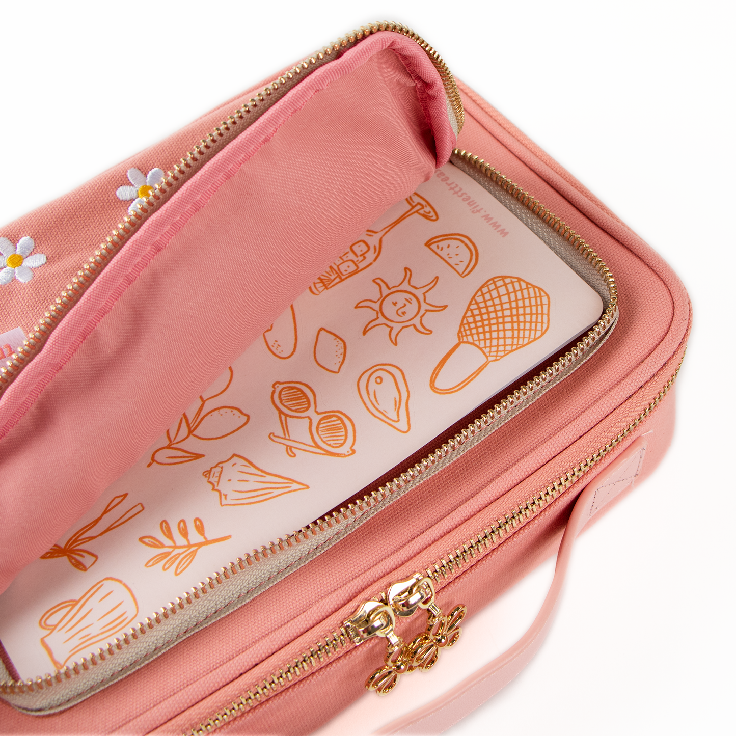 Tagebuchtasche Rosa