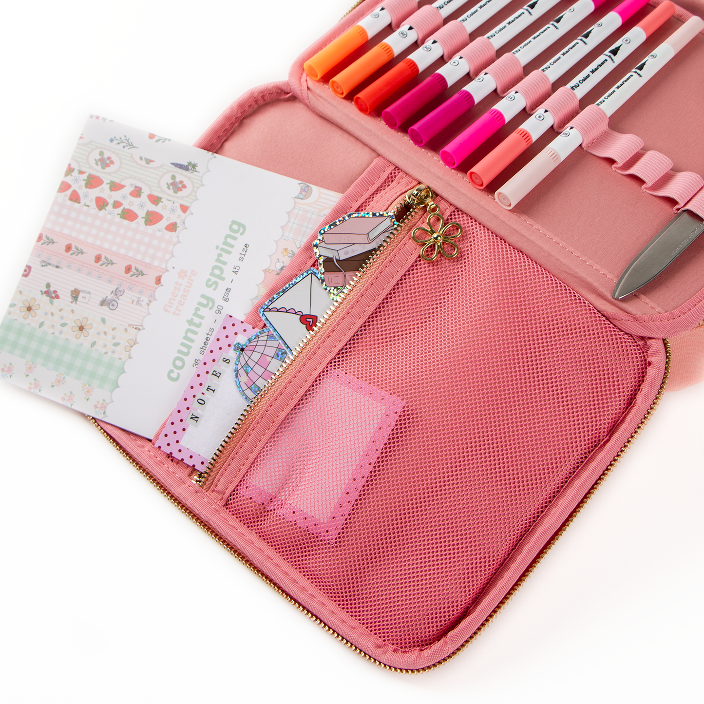Tagebuchtasche Rosa