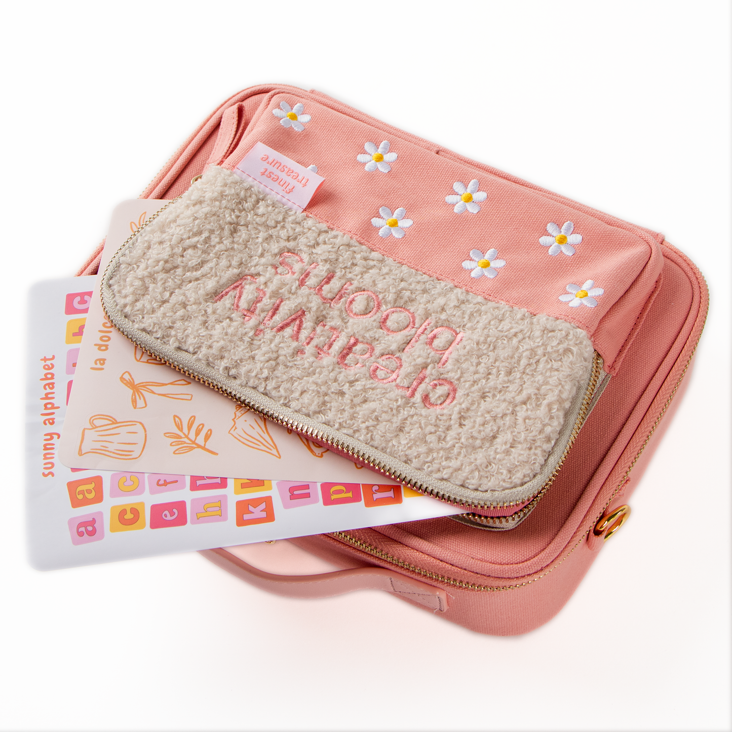 Tagebuchtasche Rosa