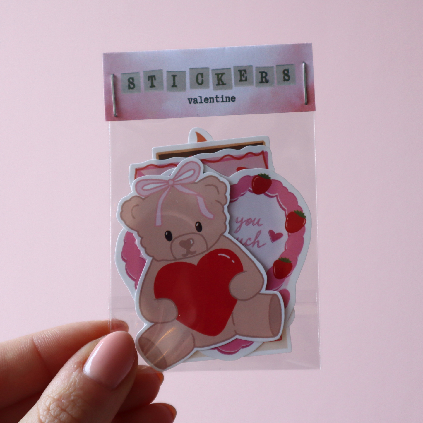 Valentine Sticker Bundel