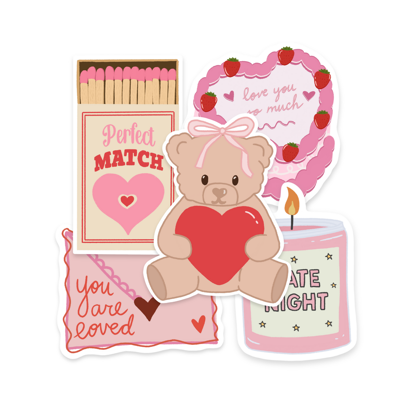 Valentine Sticker Bundel